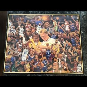 Basketball great poster